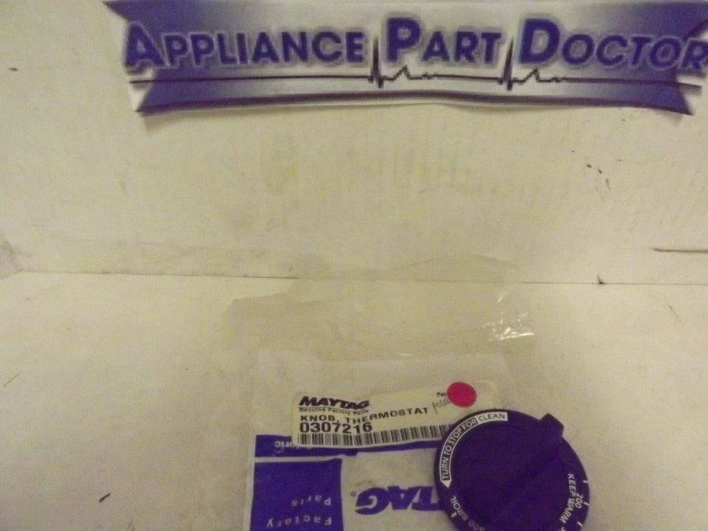 MAYTAG AMANA STOVE 0307216 THERMOSTAT KNOB NEW MAYTAG AMANA STOVE 0307216 THERMOSTAT KNOB NEW